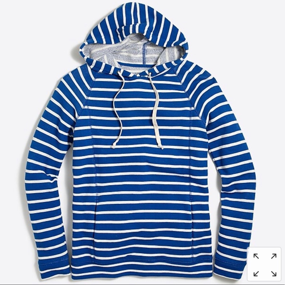 J. Crew Striped Hoodie